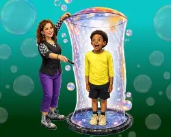 bubble magic in a colorful world - Home CharmandHappy.com | Show-Caliber Family Entertainment & Party Shows (Hemet, CA)