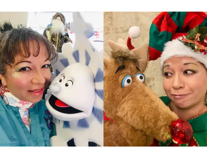 Puppet show charm and happy - Service | Interactive Puppet Show